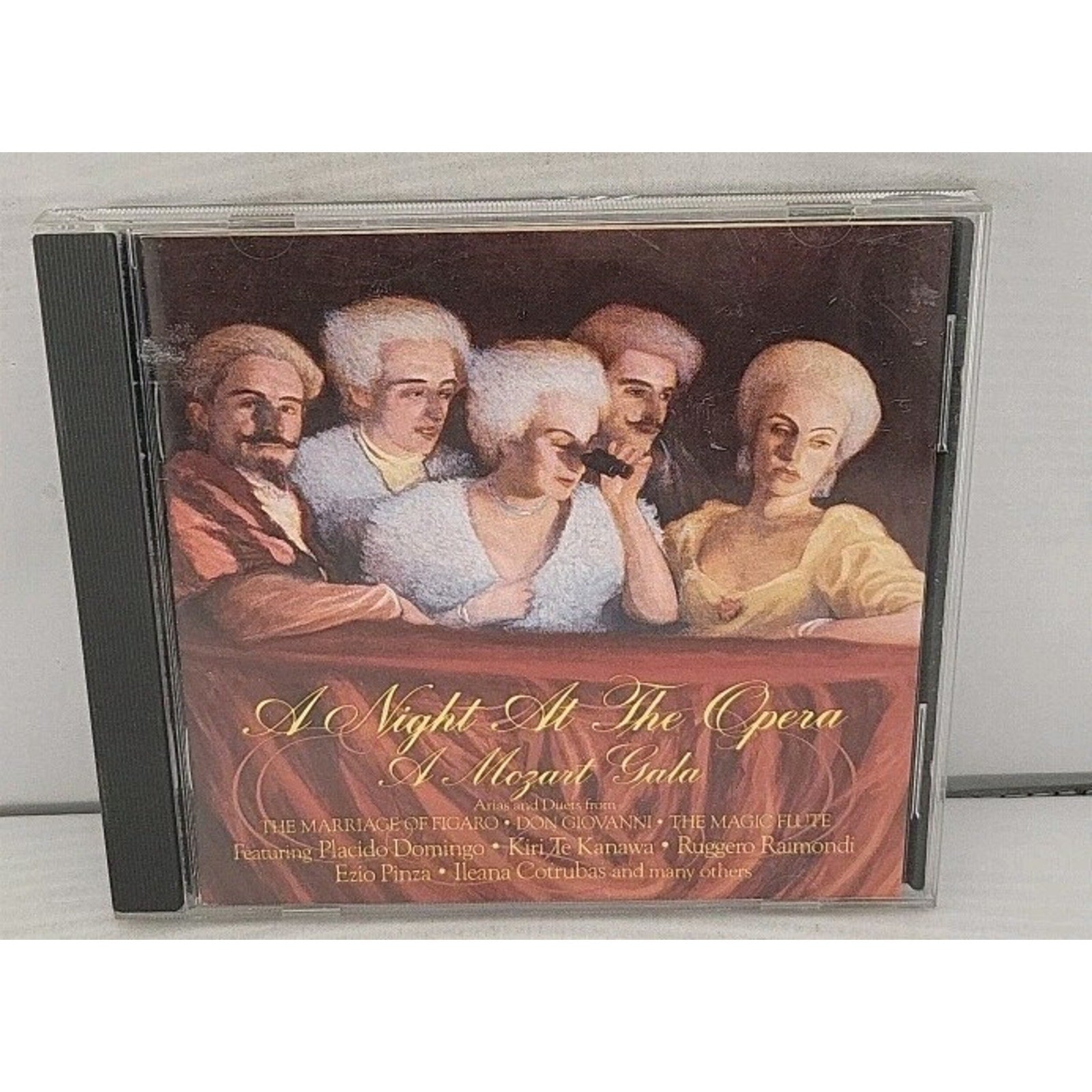 Mozart Gala/Night at the Opera Audio CD By Mozart 1990 CBS Records 91