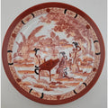 Nippon Japan Vintage Japanese Geisha Girls Porcelain Plate 8”