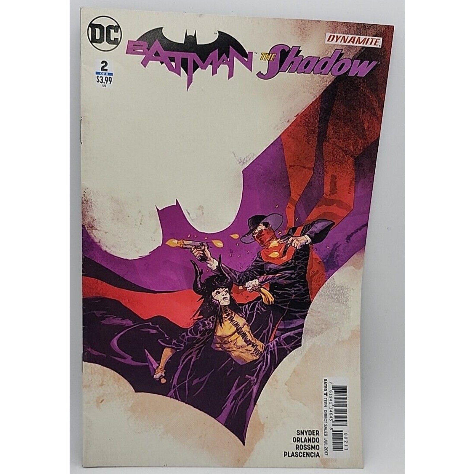 Batman/The Shadow #2 Dc Comics 2017