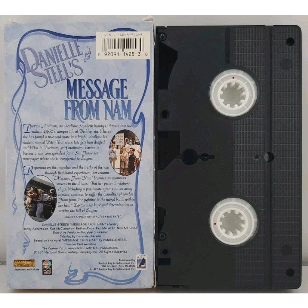 Danielle Steel's Message From Nam (VHS 1993)