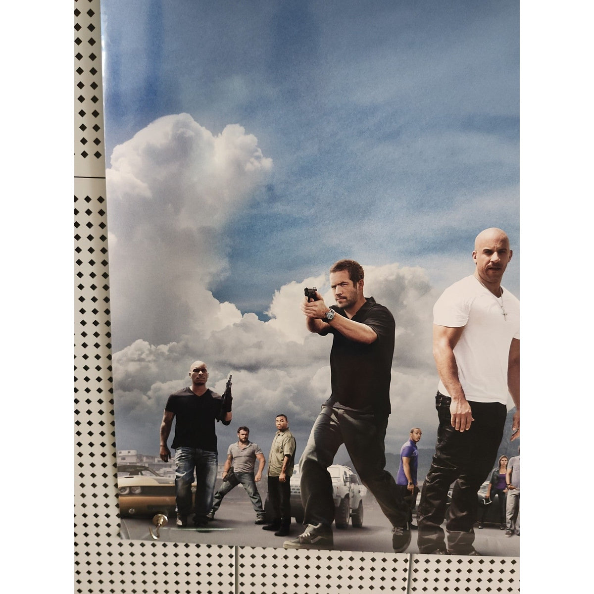 Fast Five 27 X 40 2 Sided Paul Walker Vin Diesel The Rock