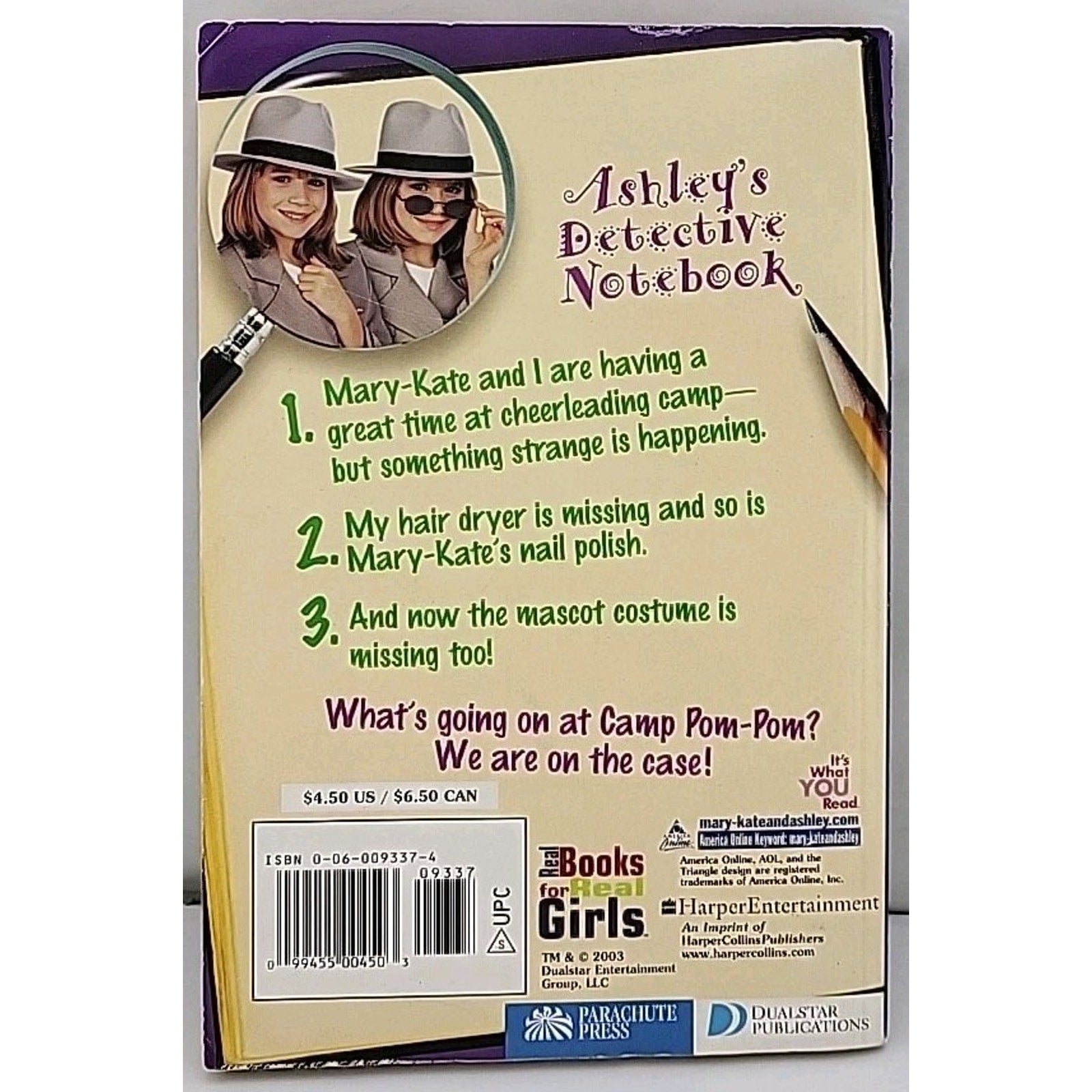 Case of Camp Pom-Pom by Ashley Olsen, Mary-Kate Olsen and Heather Alexander...