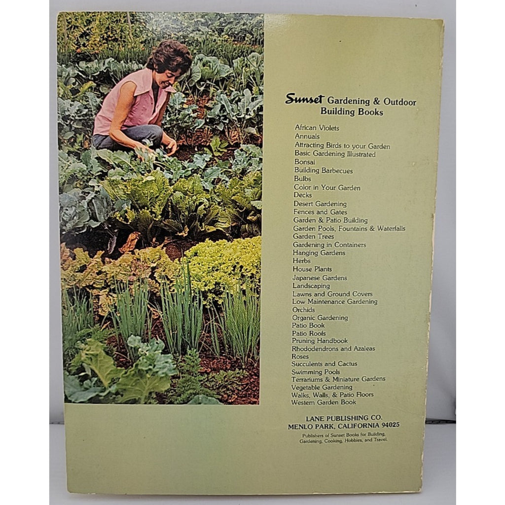 Vegetable Gardening (A Sunset Book ; 380)