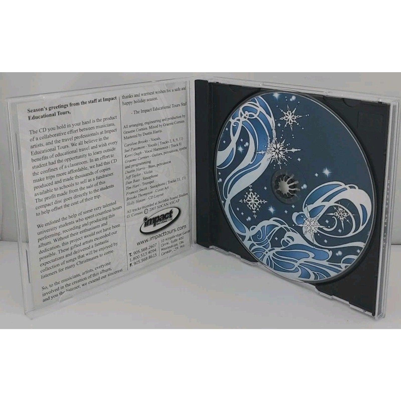 Graeme Cornies And Friends ‎– 'Tis The Season (CD)
