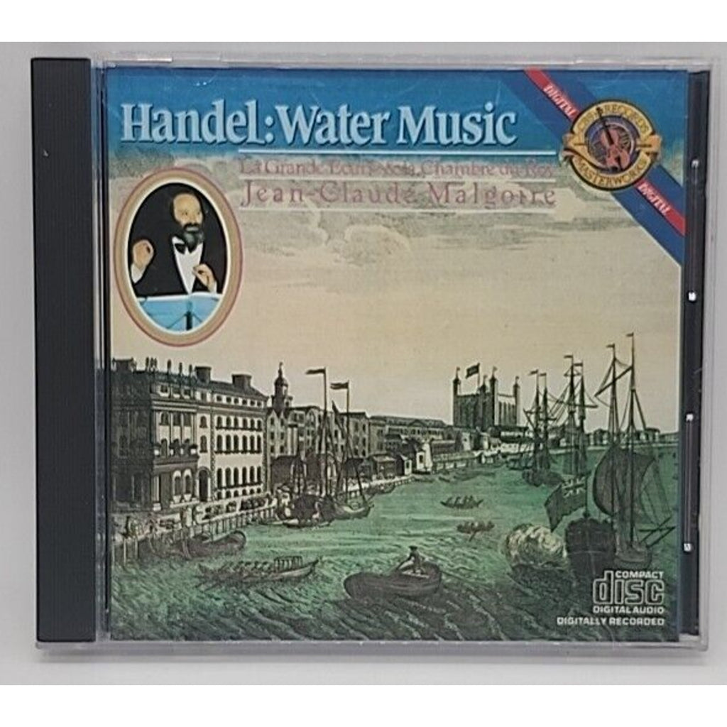 Handel Water Music Jean-Claude Malgoire (CD, 1984)