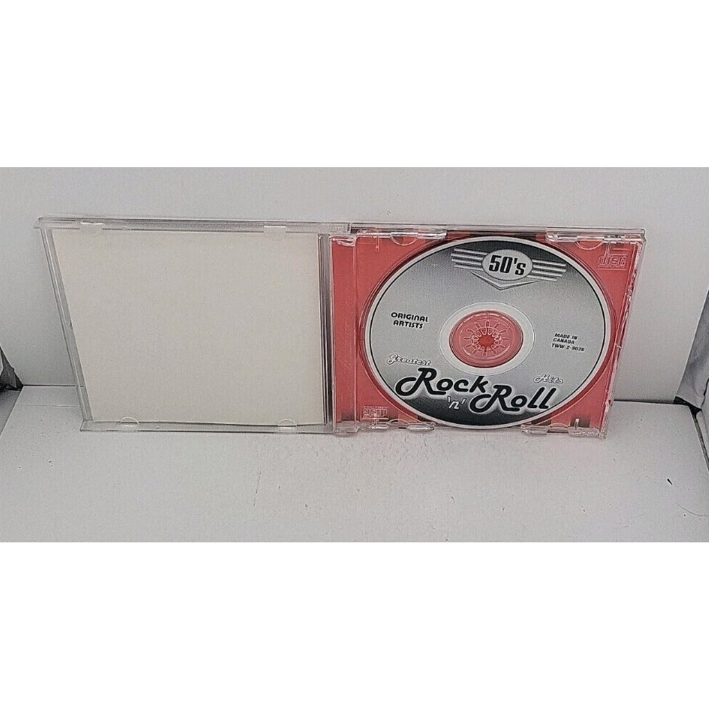 50's Greatest Rock 'n' Roll Hits Music CD
