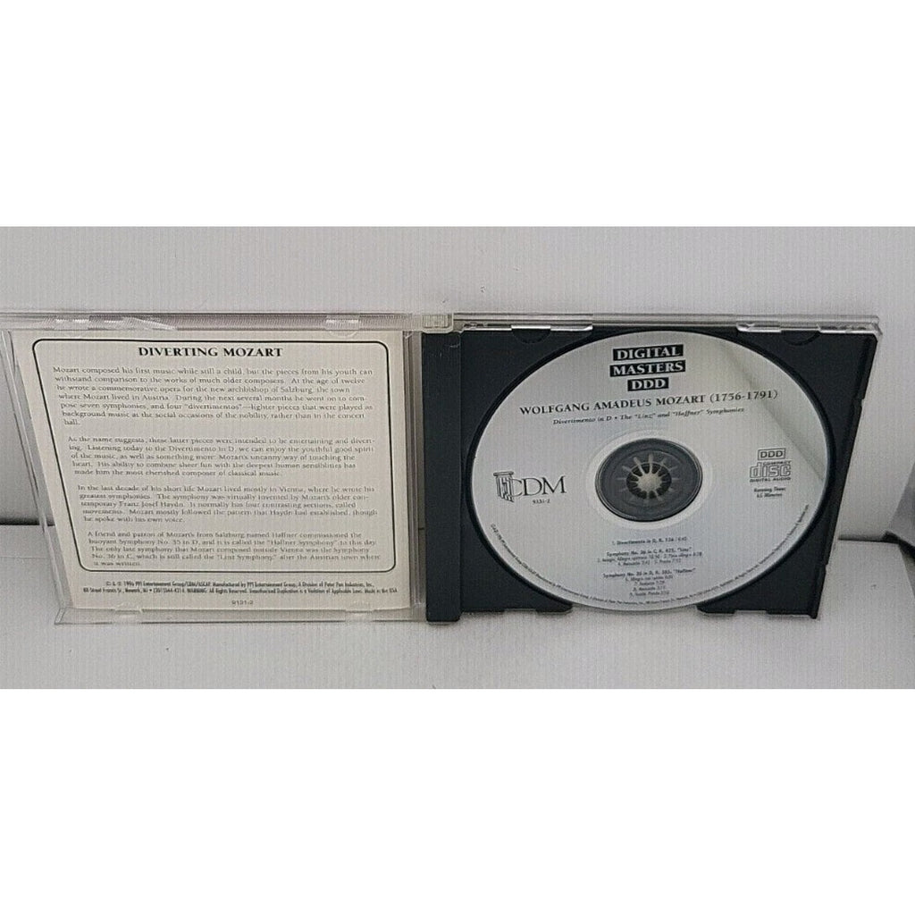 Divert/Sym 35/36 by W.A. Mozart (CD, 1997)