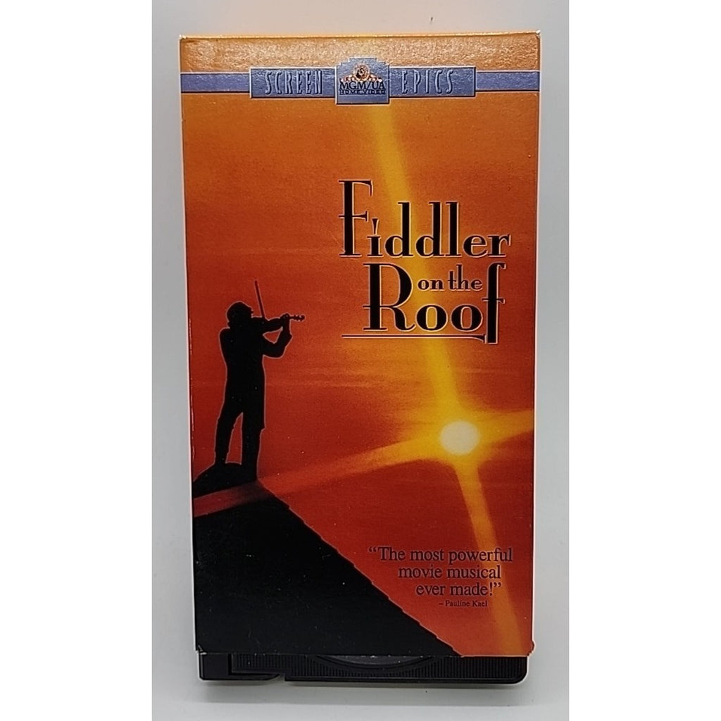 Fiddler on the Roof (VHS, 1996, 2-Tape Set, Screen Epics)