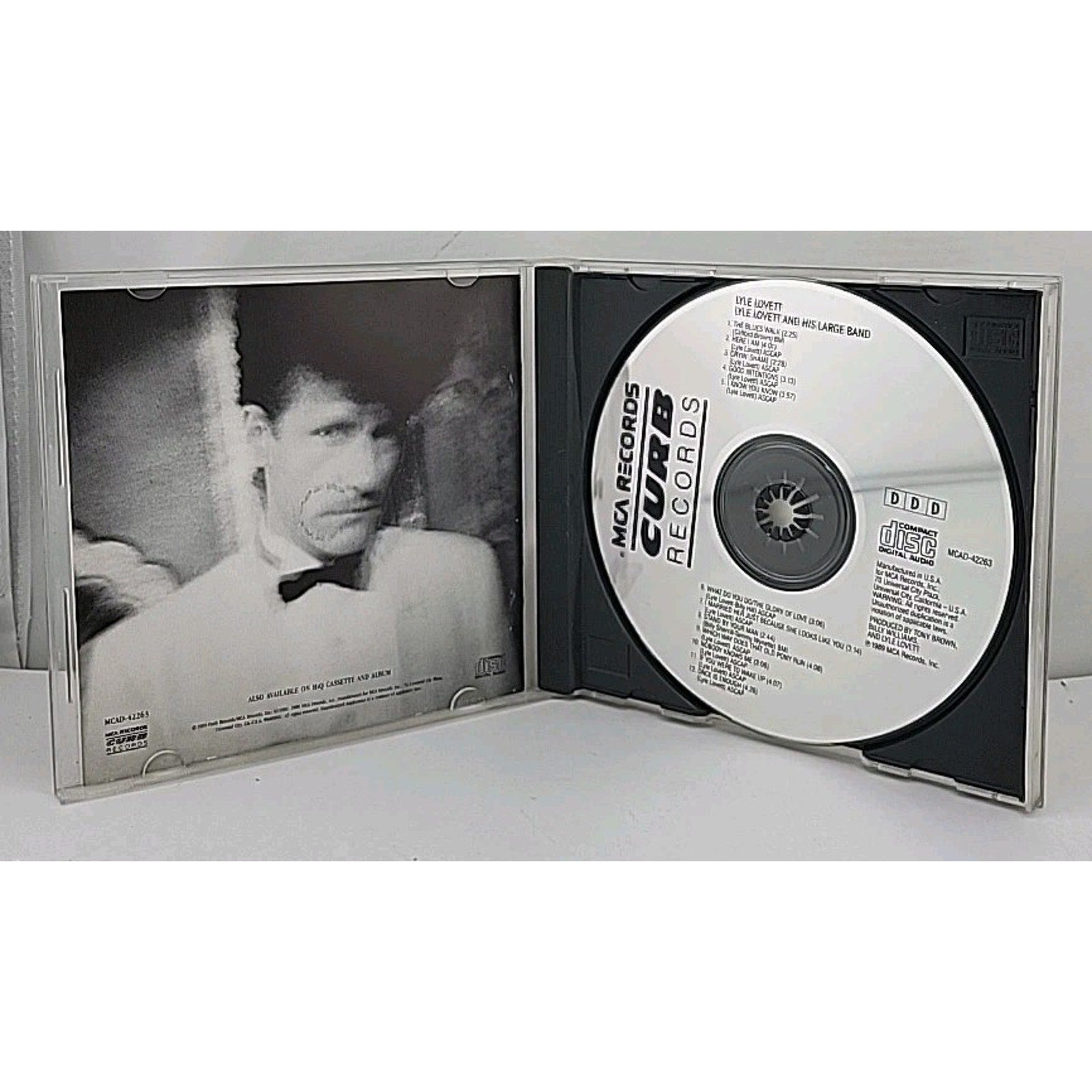 Lyle Lovett & His Large Band by Lyle Lovett (CD, 1990)