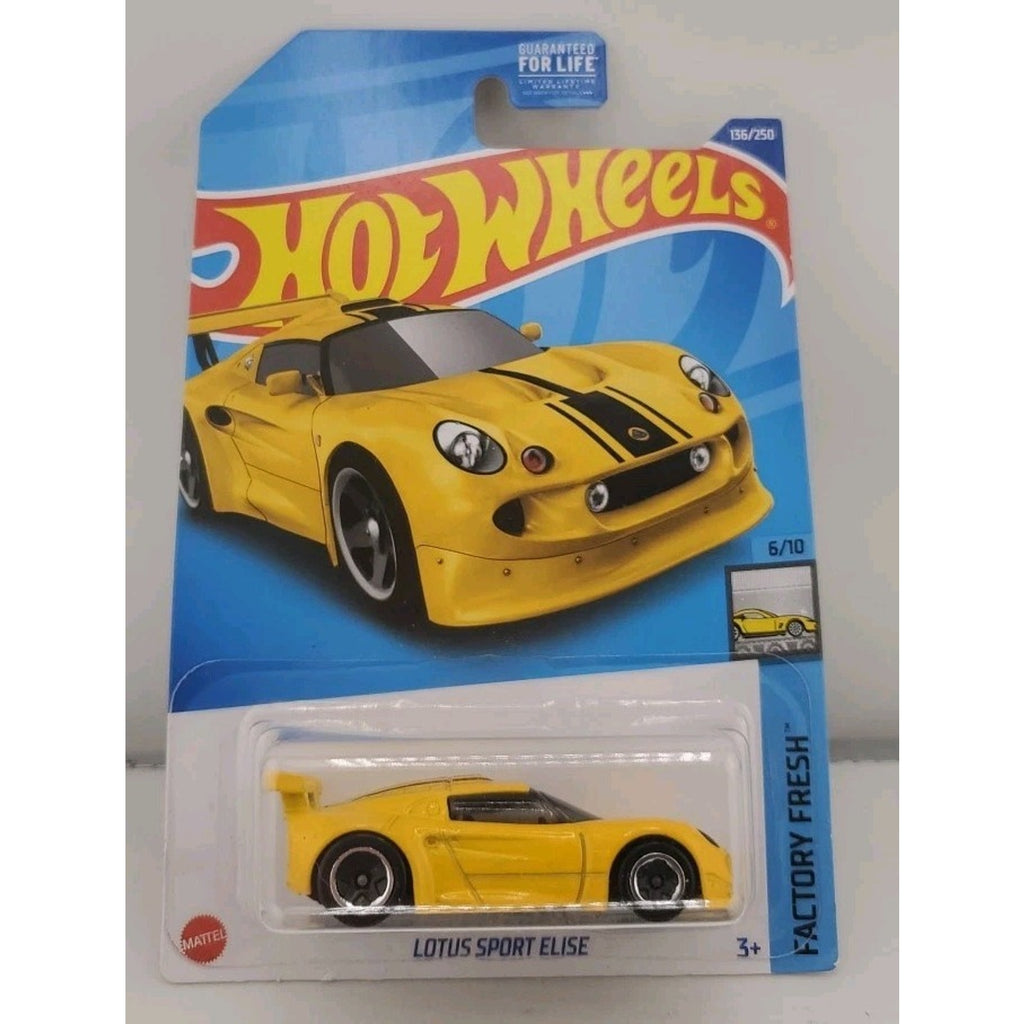 2022 Hot Wheels Factory Fresh Lotus Sport Elise #136 Yellow