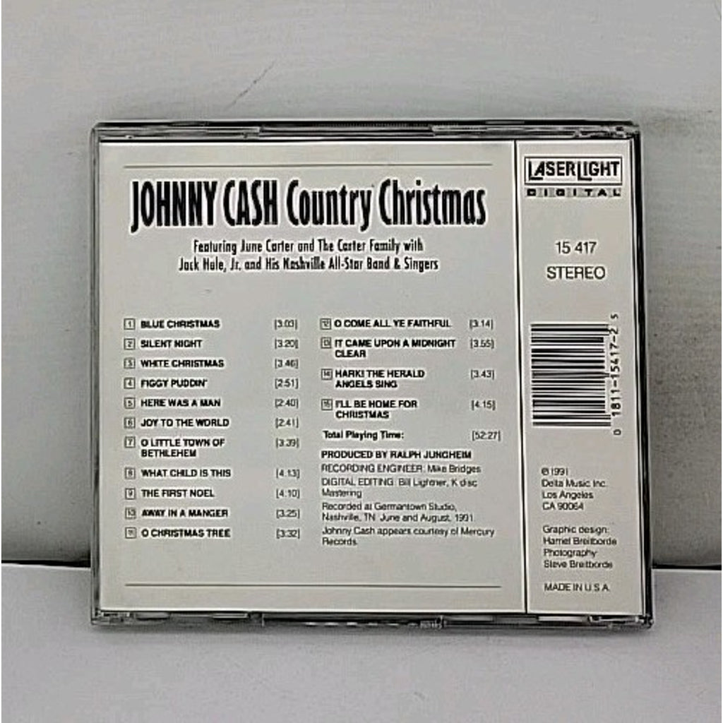 Country Christmas by Johnny Cash (CD, 1991)