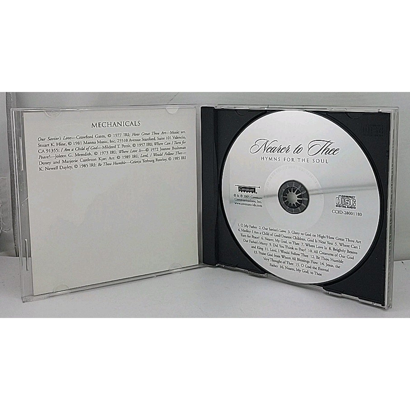 Nearer to Thee Hymns for the Soul CD!