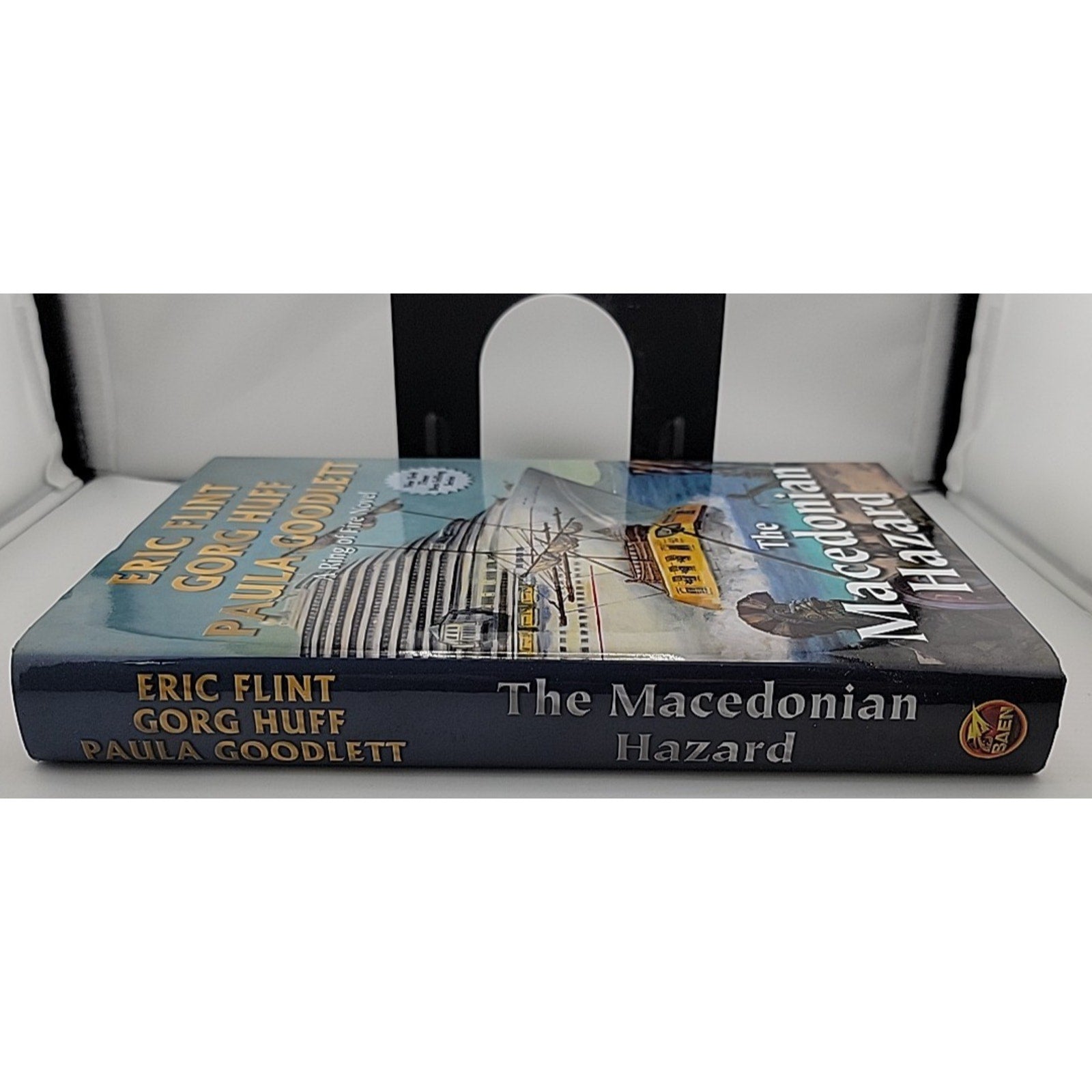 Macedonian Hazard by Eric Flint, Paula Goodlett and Gorg Huff (2021, Hardcover)