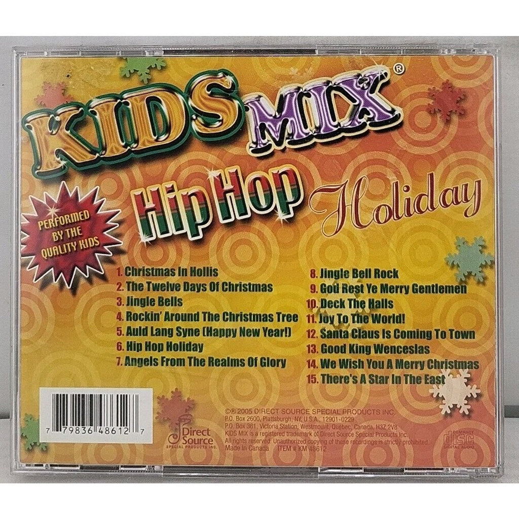 Kids Mix Hip Hop Holiday by The Quality Kids (CD, Jun-2006, Direct Source)