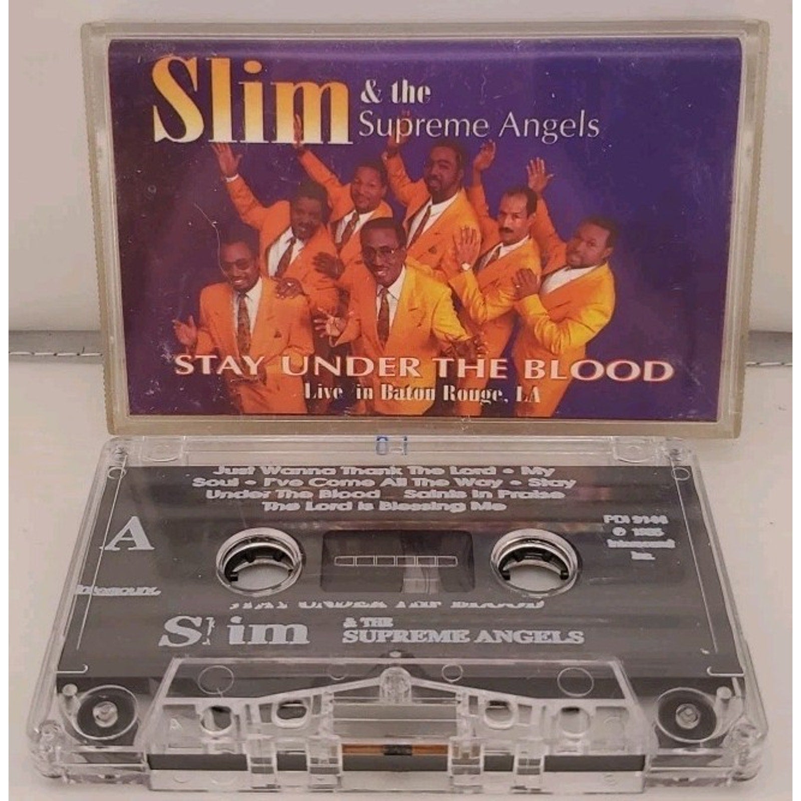 Stay under the Blood by Mighty Clouds of Joy (Cassette, 1995)