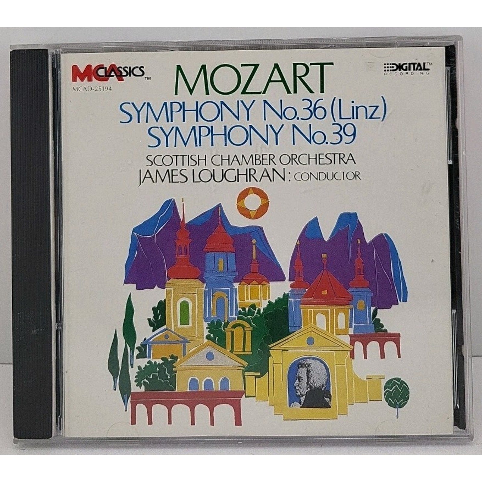 Mozart: Symphonies Nos. 36 & 39 - CD 1988 MCA Classics