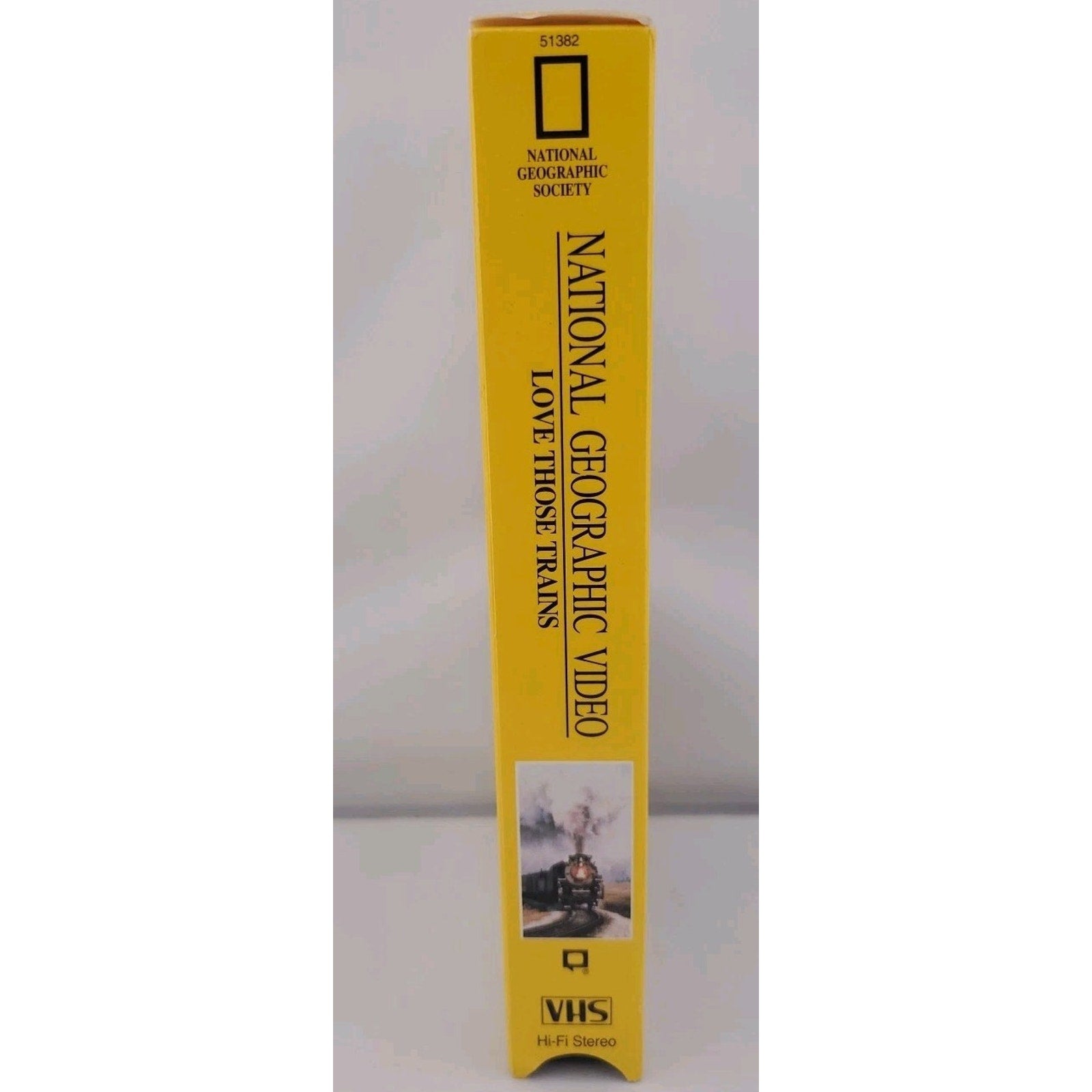National Geographic Video - Love Those Trains (VHS, 1997)