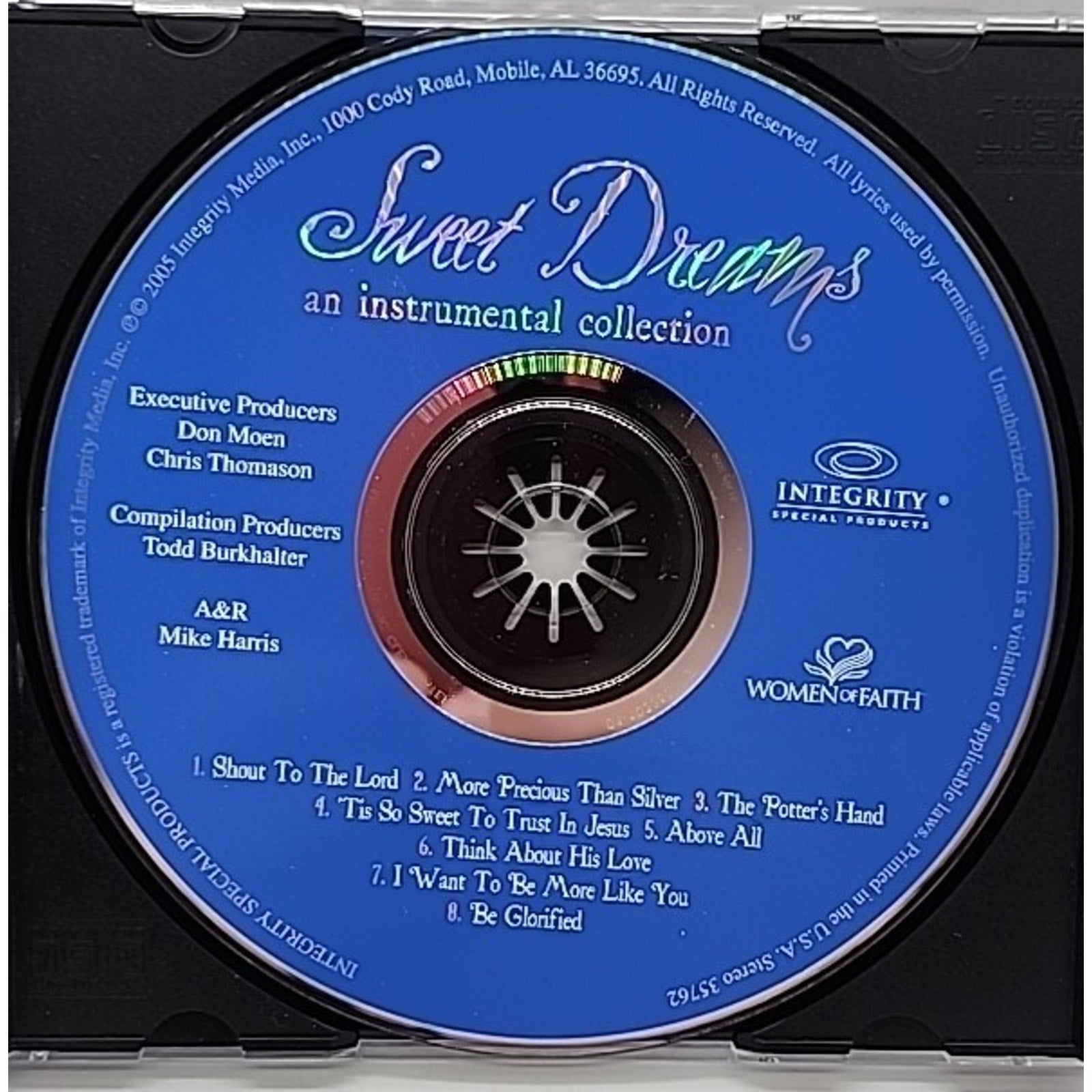 Women of Faith Sweet Dreams: An Instrumental Collection (CD)