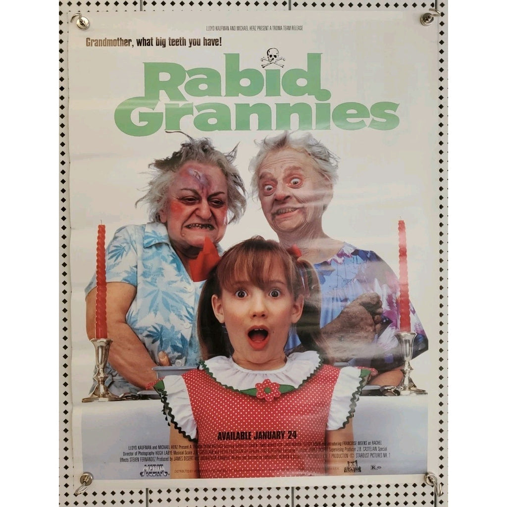 Rabid Grannies 20x25 Movie Poster