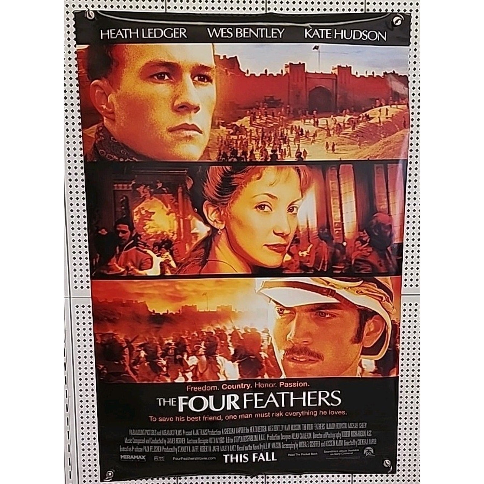 The Four Feathers 2002 Double Sided Original Movie Poster 27"x40"
