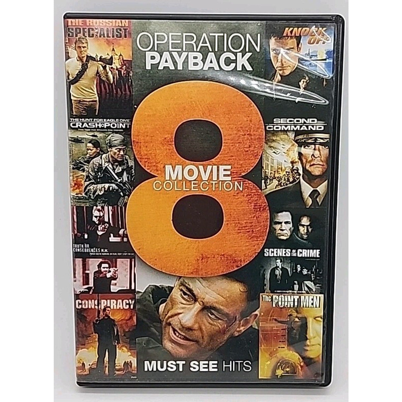 Operation Payback: 8 Movie Collection (DVD, 2013, 2-Disc Set)