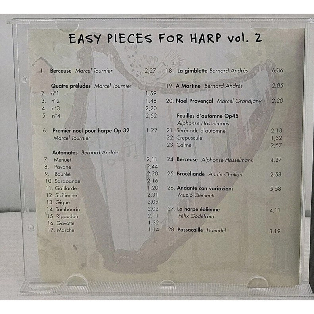 Easy Pieces for Harp Vol 2 by Catherine Michel & Xavier De Maistre (CD 1999)