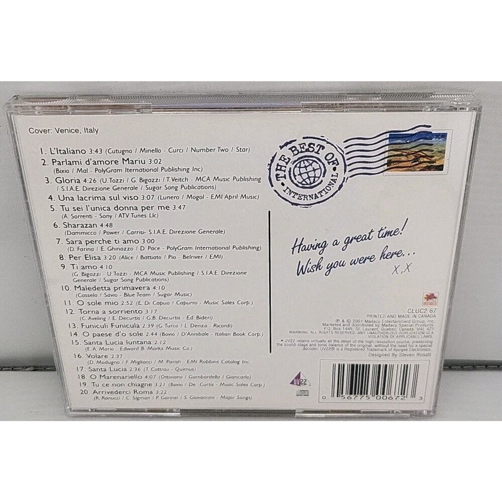 Italy-All the Best from by Various (CD, 1994)