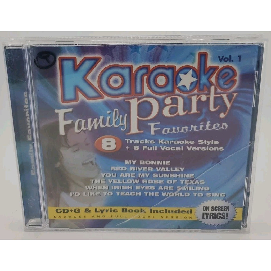 Karaoke Party - Family Favorites Vol. 1 Cd