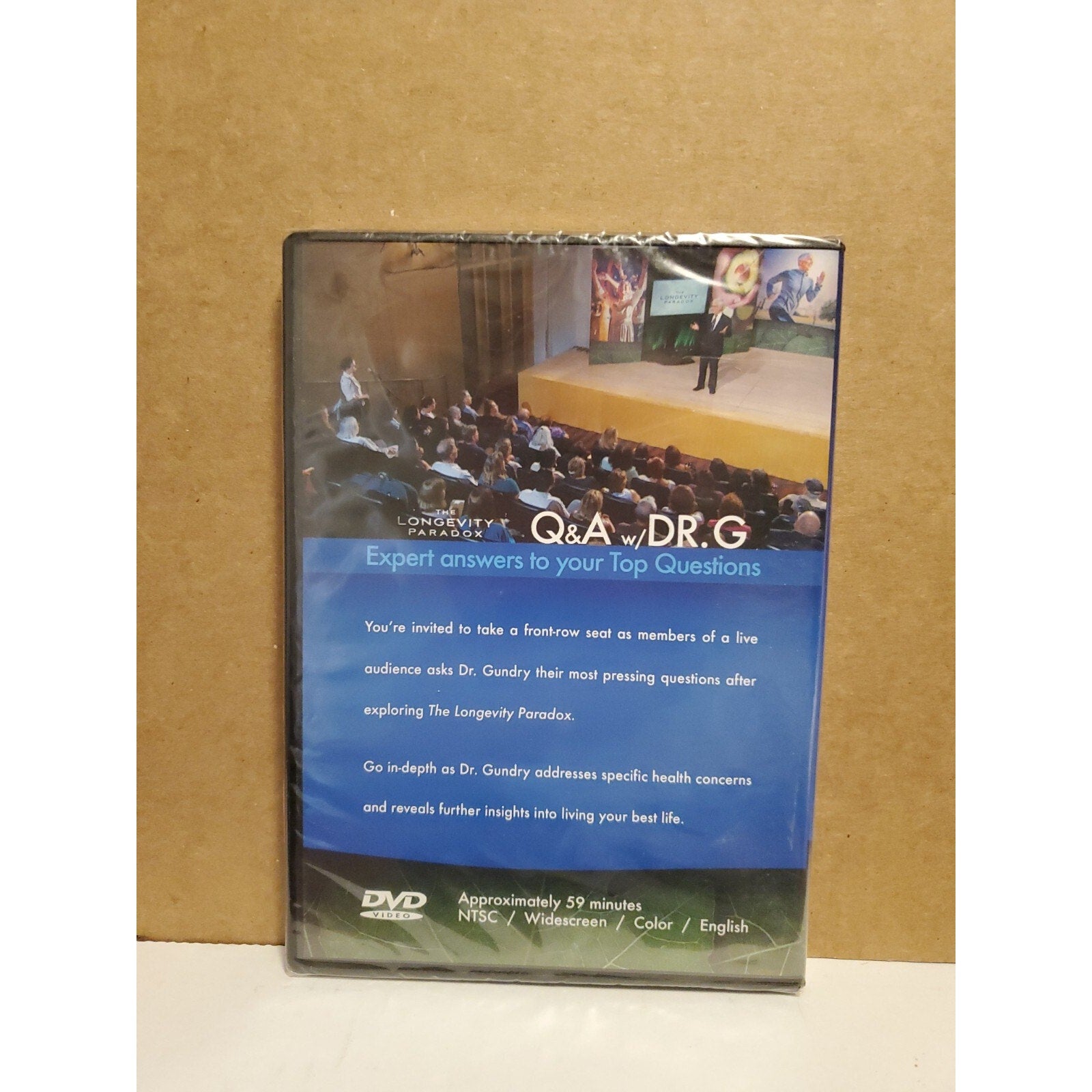 The Longevity Paradox Q&A w/ Dr. G (DVD) *Brand New*