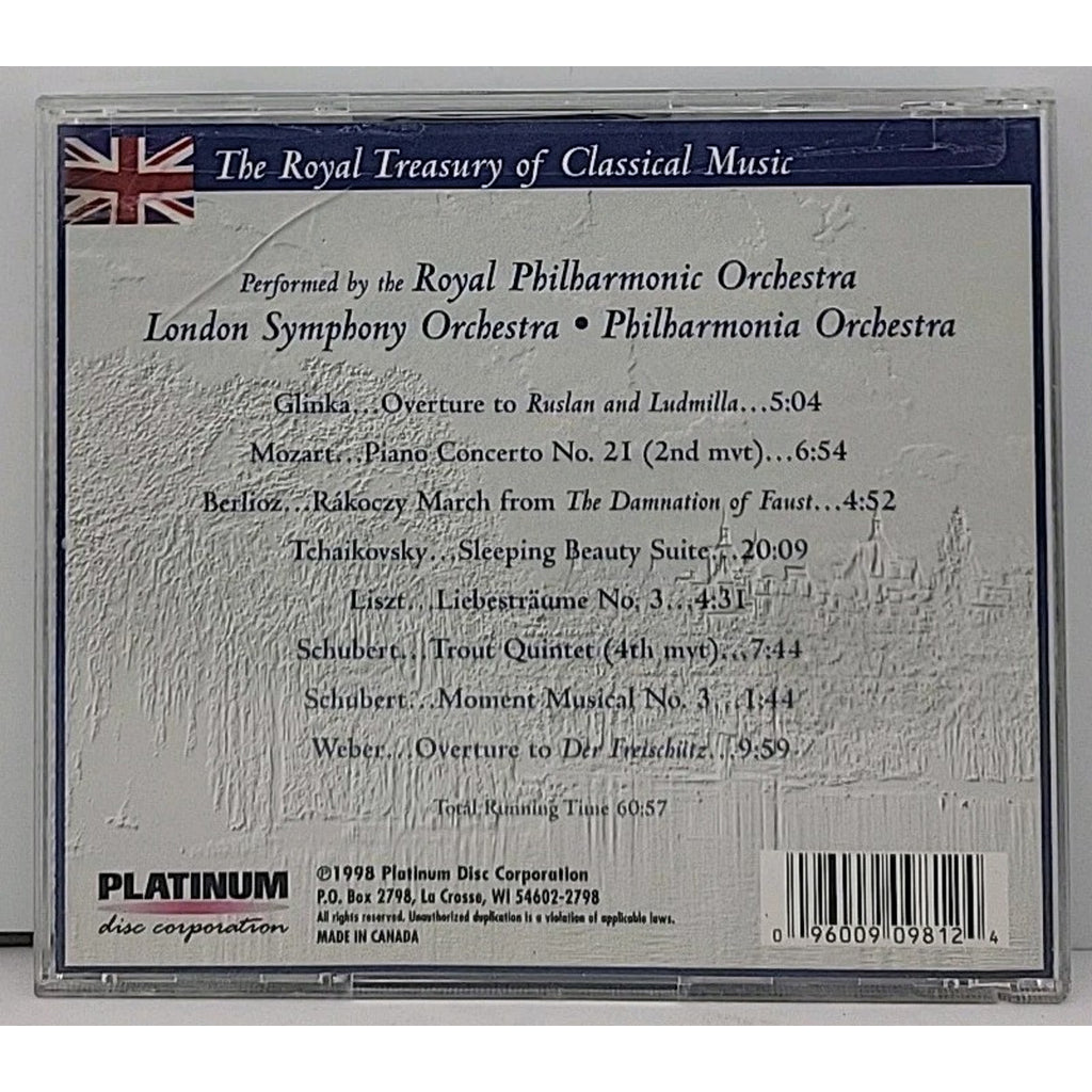 Vol. 9 Royal Treasury of Classical Music by Various (CD, 2000)