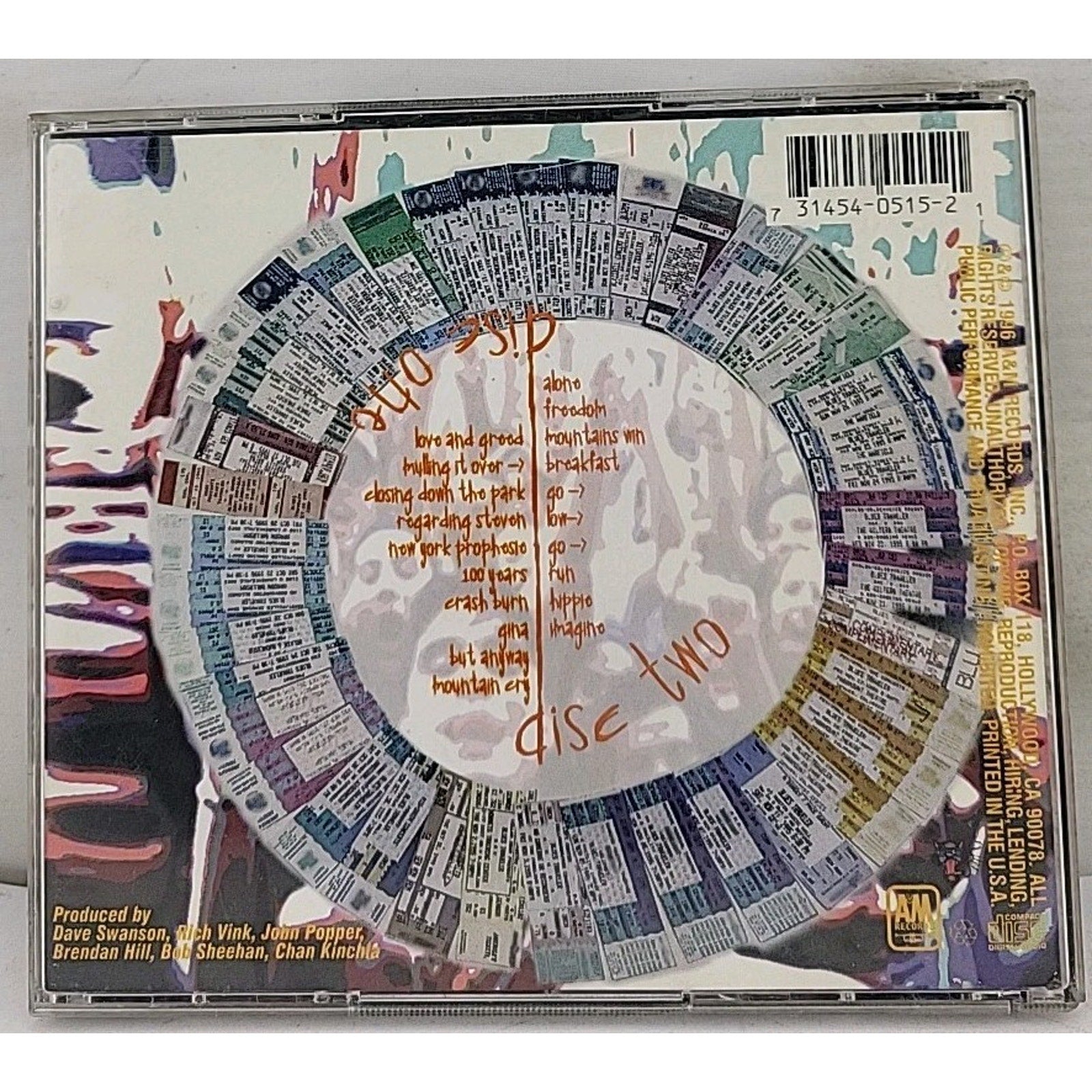Live from the Fall by Blues Traveler (CD, 1996)