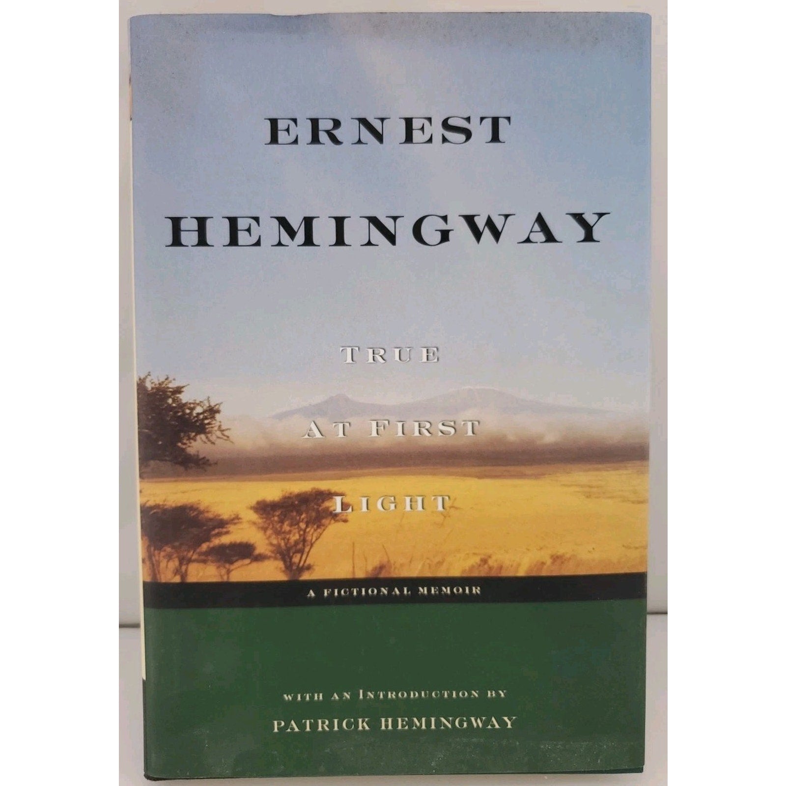 True at First Light : A Fictional Memoir by Ernest Hemingway (1999, Hardcover)