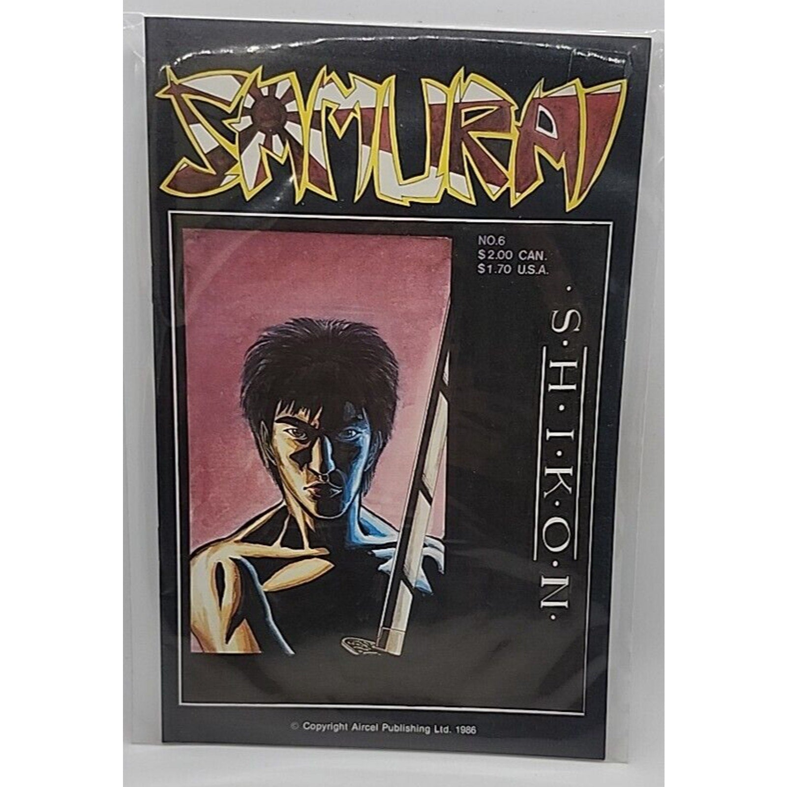Samurai #6 Comic Book | Barry Blair - Aircel Comics