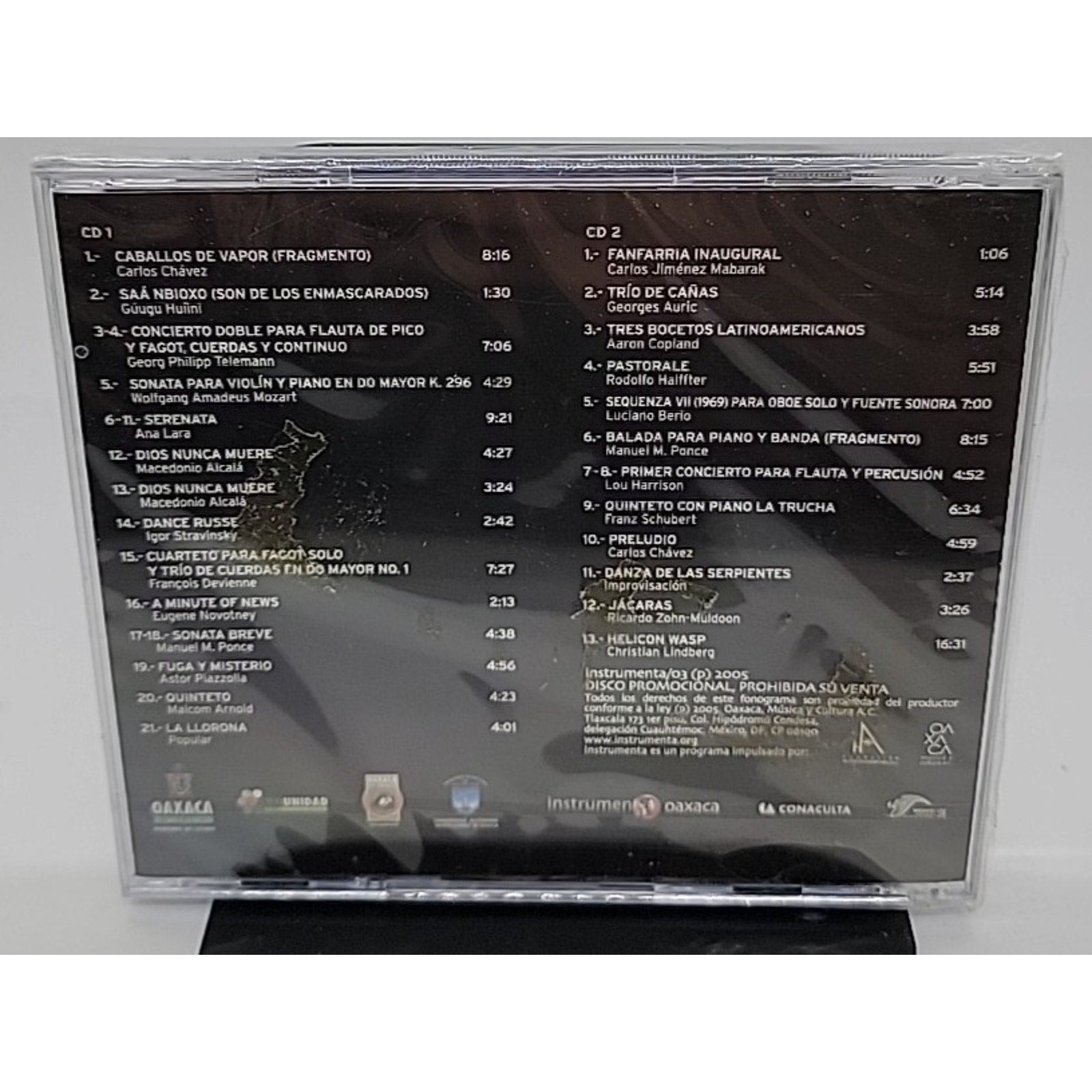 Gobierno del Estrado de Oaxacata Las Musicas De Instrumenta CD *Brand New*