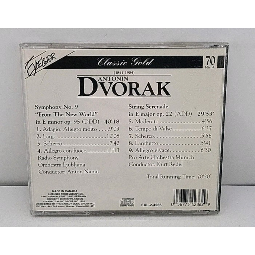 Antonin Dvorak Symphony No.9 From the World String Serenade CD