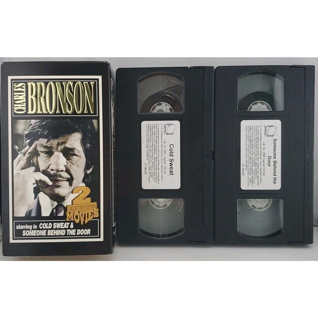 Charles Bronson - Cold Sweat/Someone Behind the Door (VHS, 1994, 2-Tape Set)