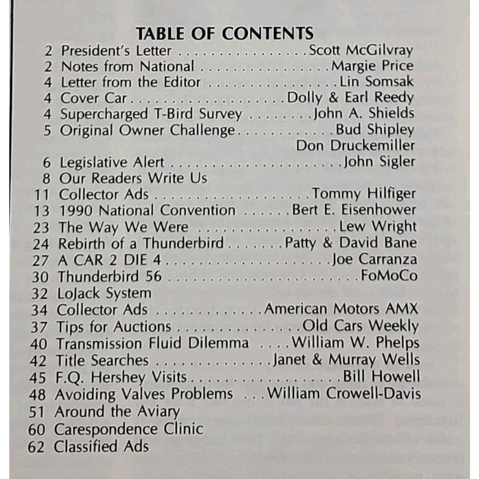 Early Bird Magazine September-October 1990