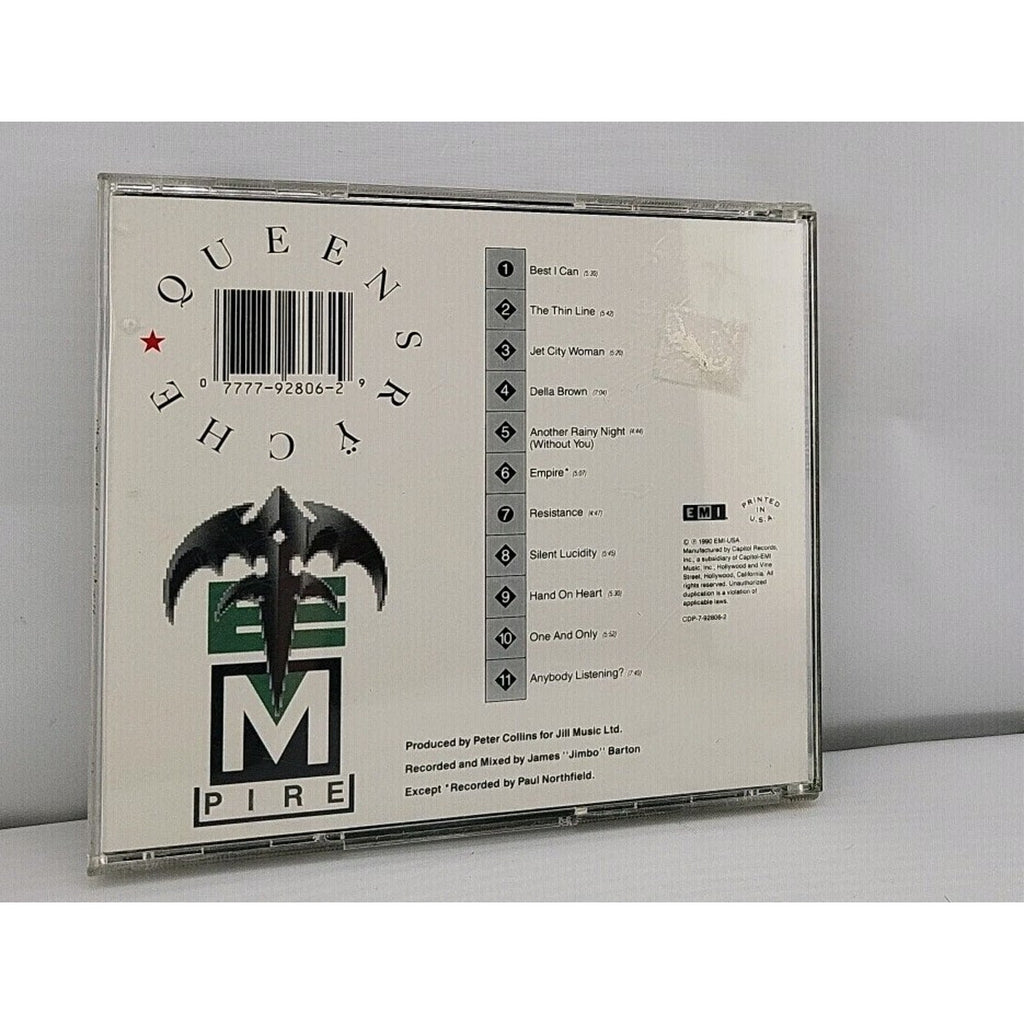 Empire by Queensrÿche (CD, 1990)