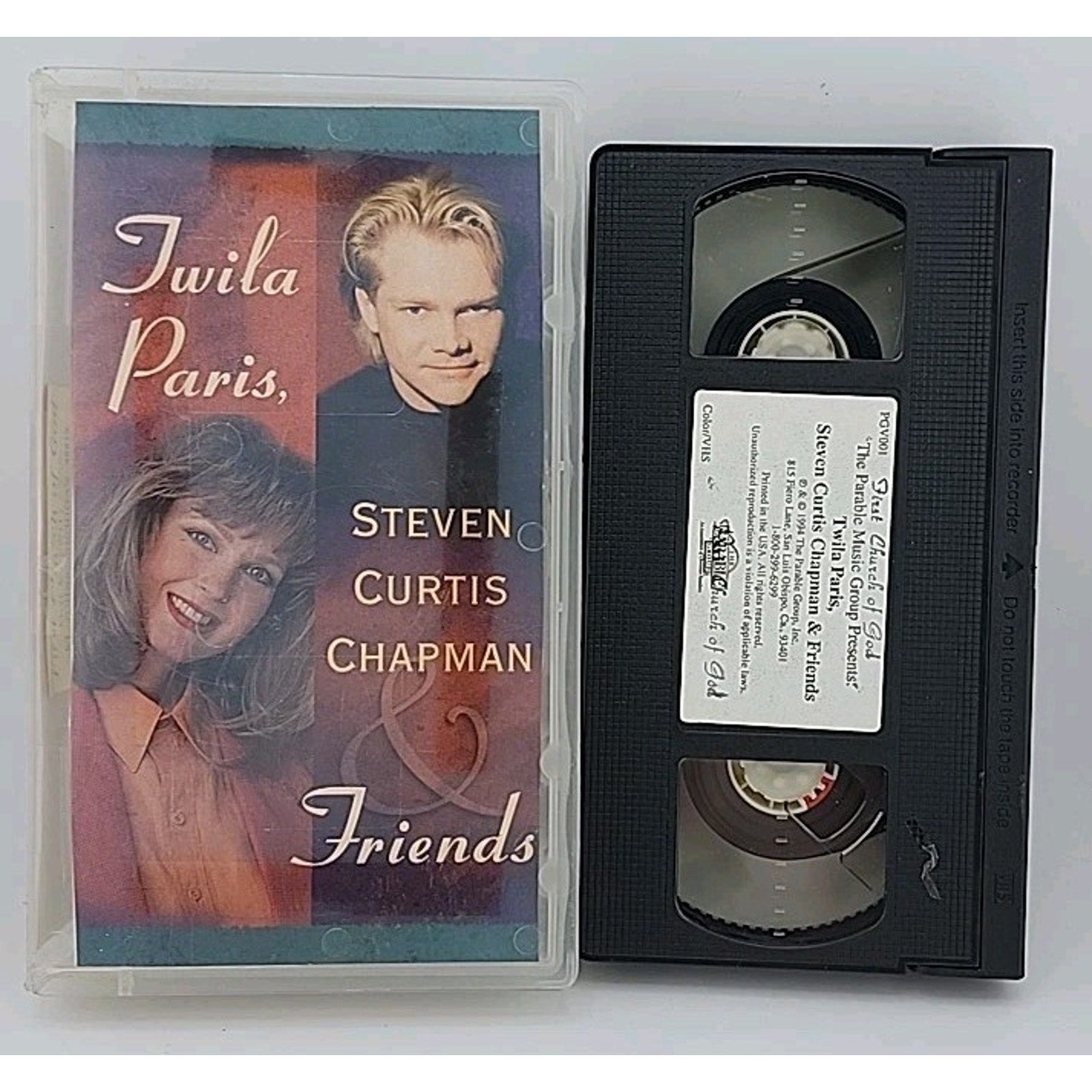 Twila Paris Steven Curtis Chapman And Friends VHS