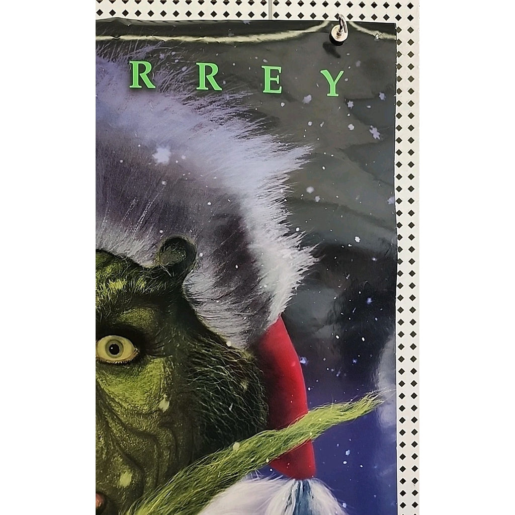 The Grinch - Original DS Movie Poster D/S 27x40 - 2000 Christmas Jim Carrey