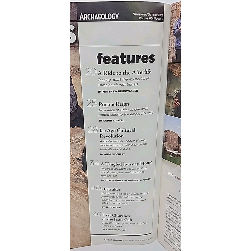 Archaeology September/ October 2007