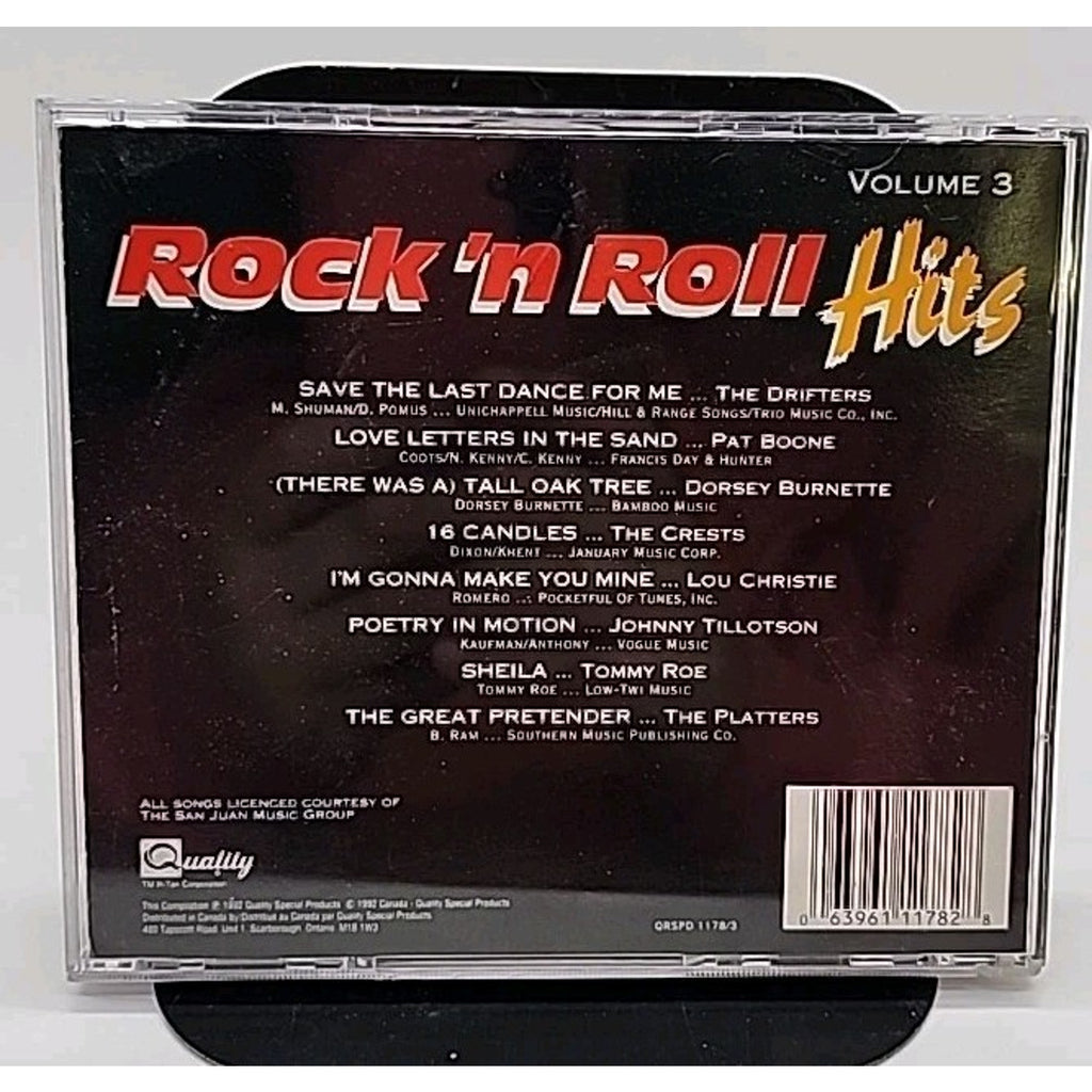 Rock 'n Roll Hits Volume 3 Oldies (CD)