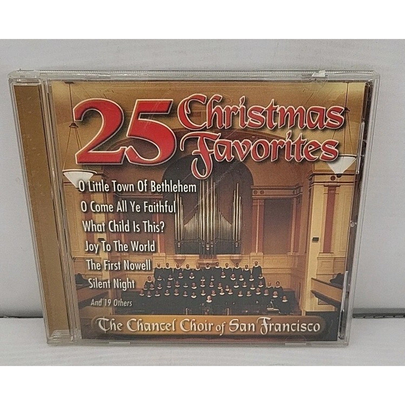 25 Christmas Favorites by Chancel Choir of San Francisco (CD, 2002)