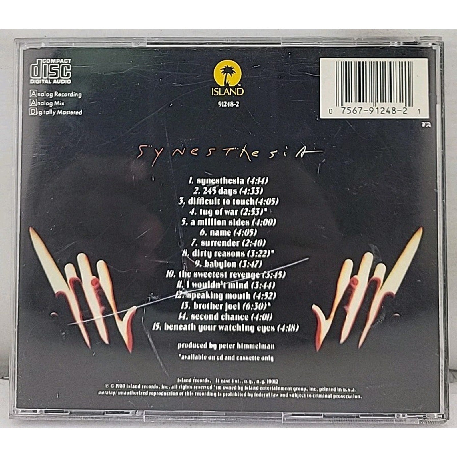 Synesthesia - Audio CD