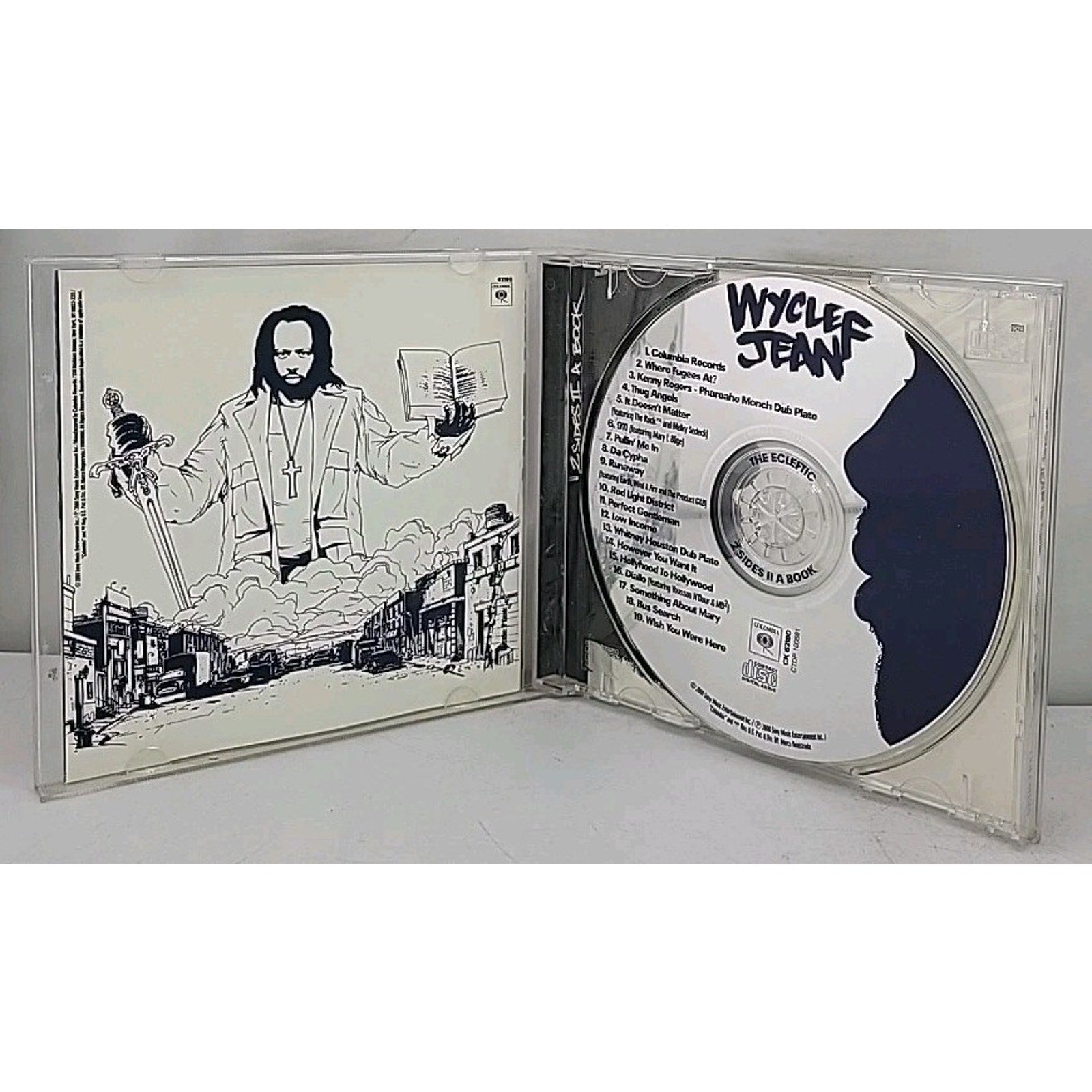 Ecleftic 2 Sides II a Book by Wyclef Jean (CD, 2000)