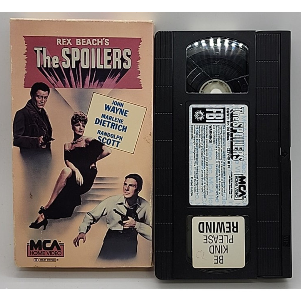The Spoilers (VHS)