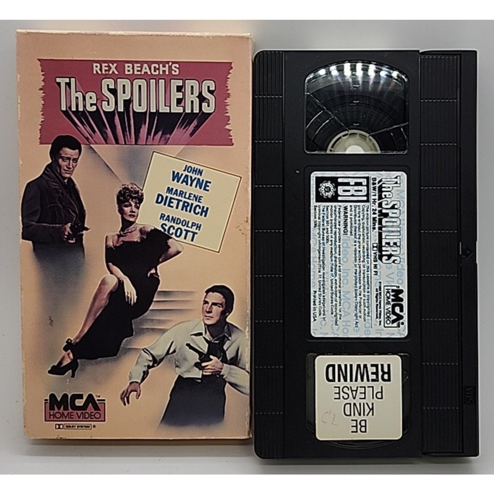 The Spoilers (VHS)