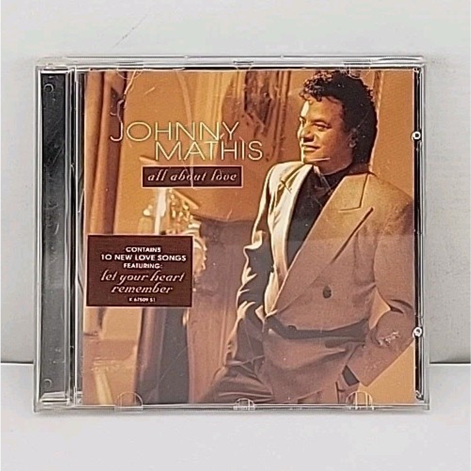 All about Love by Johnny Mathis (CD, 1996)