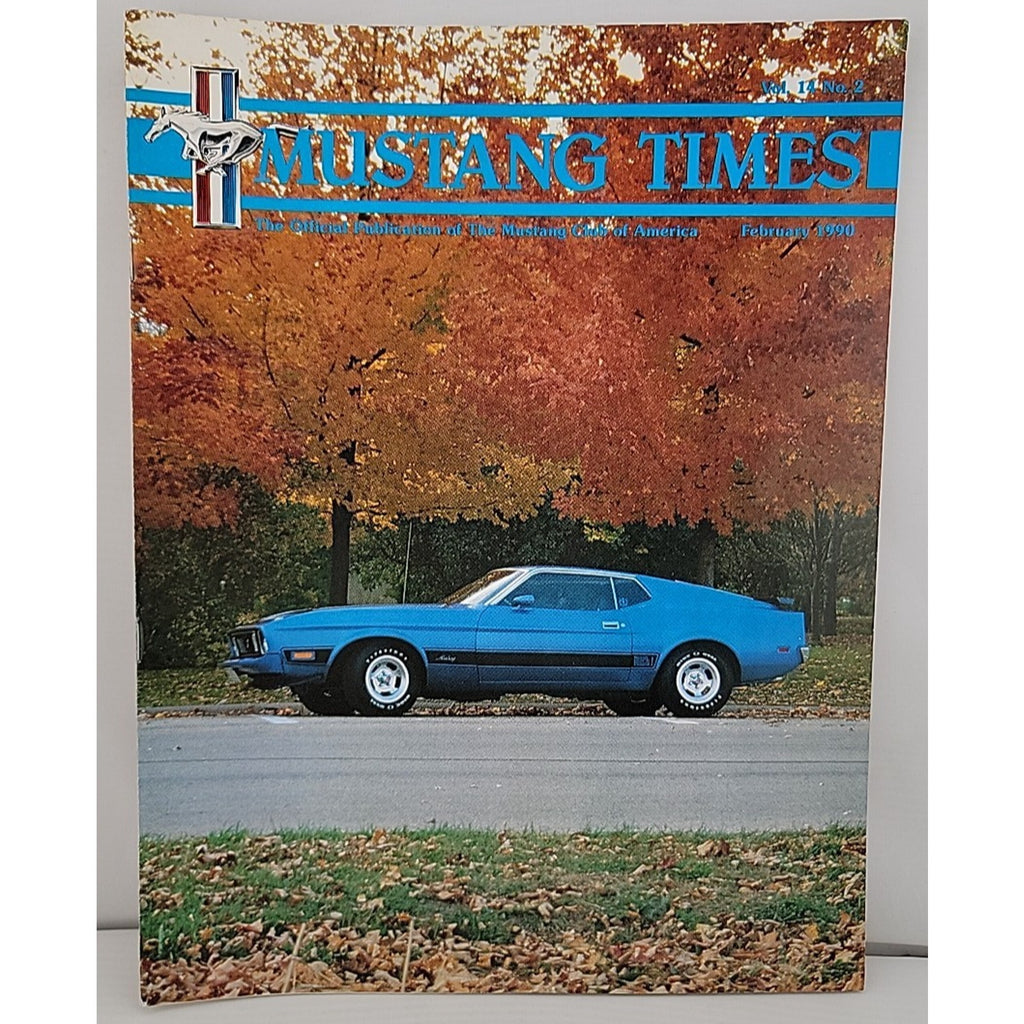 Mustang Times February 1990 Magazine