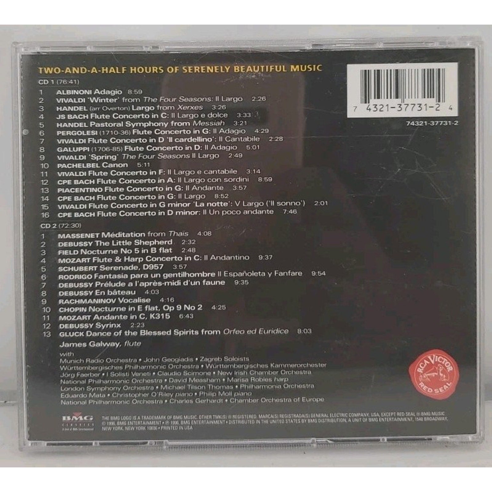 Meditations by James Galway (CD, 1998)